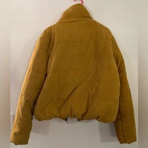 Yellow thick jacket 1x